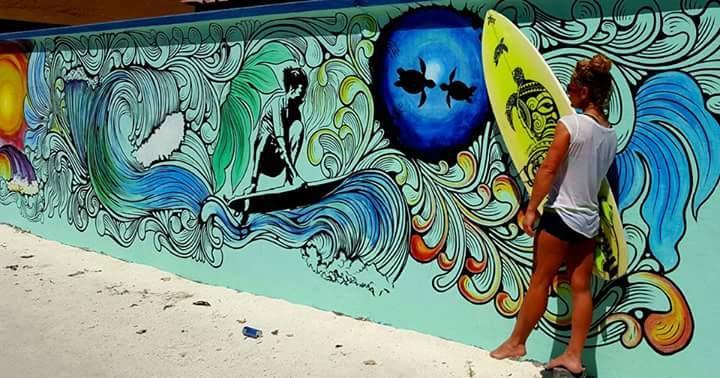 Natural Surf House Albergue Himmafushi Exterior foto